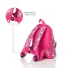 Pink Robots Toddler Kids Children Mini Backpack Rucksack With Reins