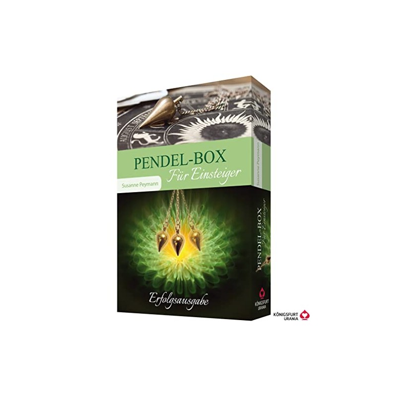 Pendel-Box. Für Einsteiger (Set mit Buch und Messingpendel)