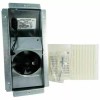 TekQuest / Rush Hampton CA-90 Ductless Exhaust Kit- Fan, Grill, & Filter- Beige