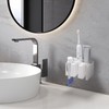 Wall Mounted Tooth Brush Holder for Bathroom, Plastic Electric Toothbrush
