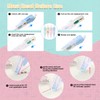 4pack Refillable Retractable Scrapbook Tape& 4 Replacement Refills, 5M*6mm Double