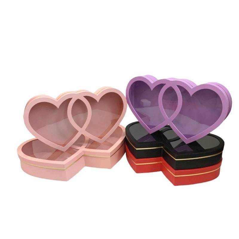 Perfk 2X Valentine's Day Heart Gift Box Valentines Day Gifts