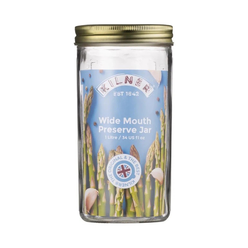 Kilner Wide Mouth Canning Jar | 34oz
