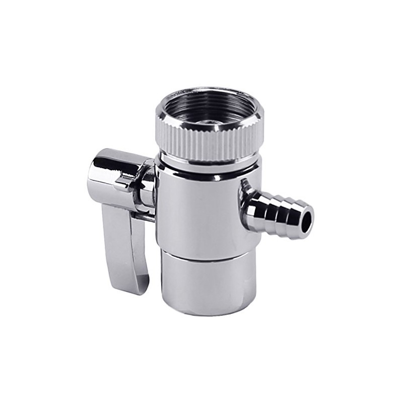 LASCO 09-2125 Faucet Aerator Diverter 1/4 Inch Barb,Chrome