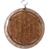 CHONIT Orgonite Pendant, Crystal Necklace with Flower of Life Symbol