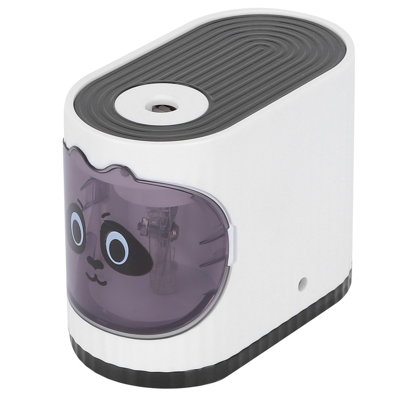 Electric Pencil Sharpener Classroom Cartoon Stationery Auto Stop for Kids