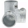 PRO-SAFE Galvanized Structural Pipe Rail Fitting: 90° Side Outlet Elbow