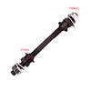Bike Wheel Hub Axle Solid Spindle Shaft Lever Front Rear