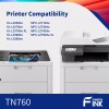 For Brother 2PK TN760 Fits For Brother TN-730 Toner MFC-L2717DW