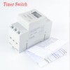 Timer Switch, Weekly THC15A 16A Digital LCD Programmable Timer DIN