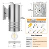 Outdoor Wall Lights, Exterior Dusk to Dawn Sensor Wall Lanterns,