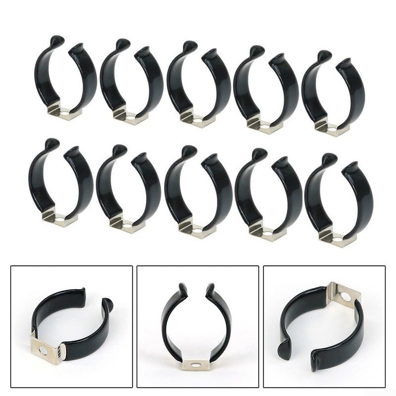 SPORTARC 10Pcs Spring Terry Clips,Terry Tool Clips,Heavy Duty Tool Storage