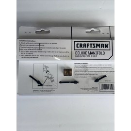 Craftsman Deluxe Manifold Four Valves