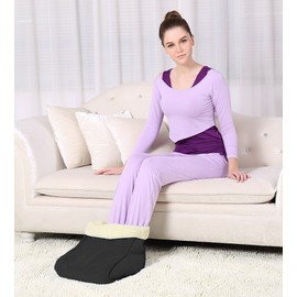 ObboMed MF-2010N Far Infrared Carbon Fiber Heated Foot Warmer/Boots/Slippers, 12V 20W – Auto Off