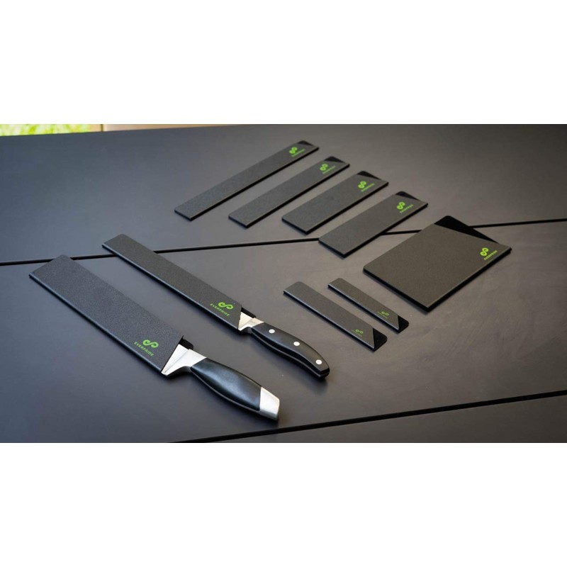EVERPRIDE 9-Piece Knife Guard Set, Universal Blade Cover Sheaths for