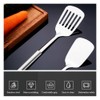 Stainless Steel Spatulas Set,Silver Slotted Turner, Solid Turner,Heavy Duty Sturdy
