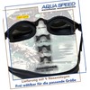 Aqua Speed Lumina Optical Swimming Goggles for Glasses Wearers, Dioptres,