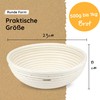 Backefix Proofing Basket Round 23 cm for 500 g to