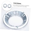LALAFINA 2Pcs Gas Stove Bracket Energy Saving Windshield Cover for