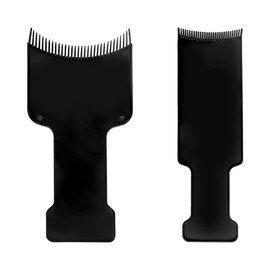 Thyonta Highlighting Comb for Foils, 2PCS Balayage Board Hair Durable Color Plates Hair Dyeing Board Brush for Home Salon Hair Dye