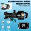 Esakoya 12V RV Macerator Pump, 12GPM Waste Pump with Quick-Release