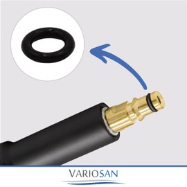 VARIOSAN O-Ring for Pressure Washer Pressure Hose 18830, 1/2 Inch, NBR, Quick Connect, Suitable for Kärcher K2 K3 K4 K5 K6 K7, 2.641-721.0, Nilfisk NIL4815