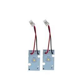 2PK LED Light Module Assembly Replacement for Whirlpool, Ken-more, Kitchen-Aid, May-tag Refrigerators - Compatible with W10843353, W11205083, W10695459, W10412708, W10279030-Fridge Light Board