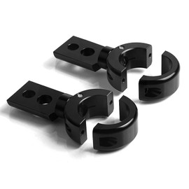 YIEBA 6pcs Bull Bar Mount Fog Light Headlight Universal Clamp Mount 22 mm 25 mm 28 mm for Car Motorcycle Crash Bar Protection Motorcycle Accessories