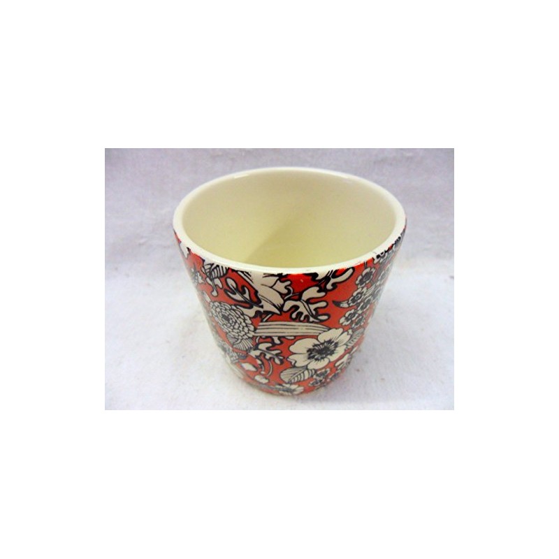 red valensia small sugar Bowl