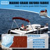3Bow Bimini Top Storage Boot Cover with Light Hole Bimini