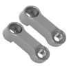 10mm Mirror Risers Extenders Aluminium Alloy Spacers Extension Adapter Kit