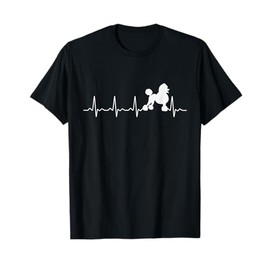 Standard Poodle Heartbeat T-Shirt T-Shirt