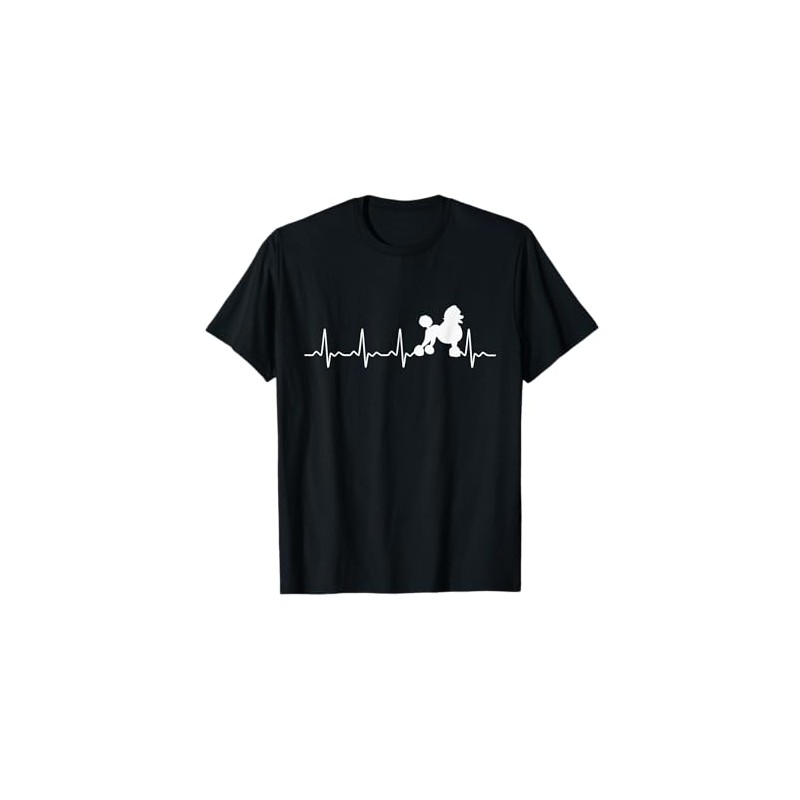 Standard Poodle Heartbeat T-Shirt T-Shirt