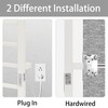 KEG Towel Warmer 4 Bars for Bathroom Wall Mounted Bath
