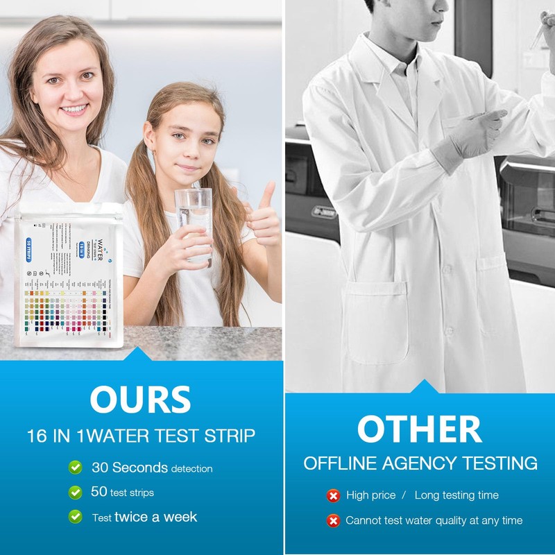 16 in 1 Drinking Water Test Kit |High Sensitivity Test