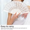 MYLERCT Fabric Fan Pack of 2 Eastern Classic Hand Fan