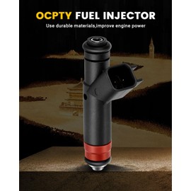 Fuel Injector,OCPTY 6 pcs 1 Holes Replacement Fuel Injectors Engine Part fit for 2005 2006 for Jeep for TJ 4.0L, 2005 2006 for Jeep for Wrangler 4.0L