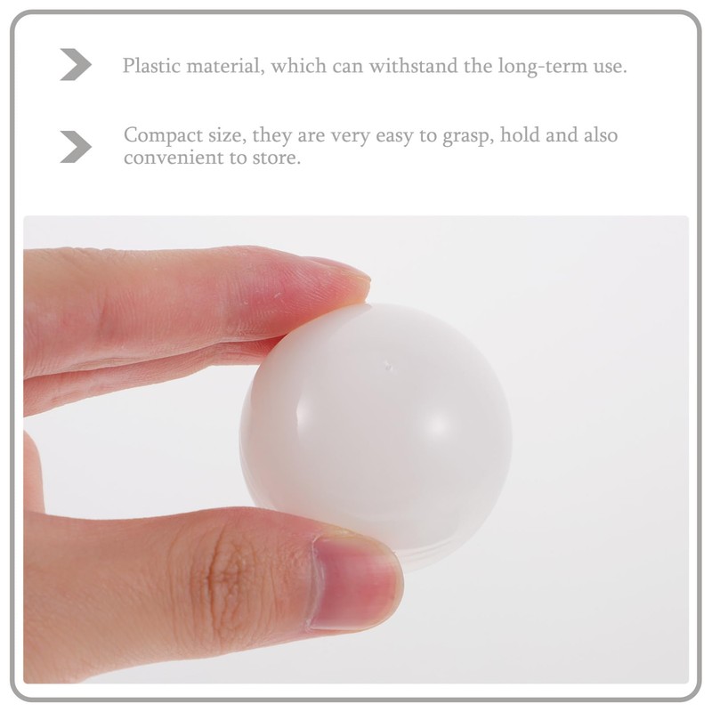Operitacx Bingo Balls, 40mm Hollow Raffle Balls, Mini Plastic Ball