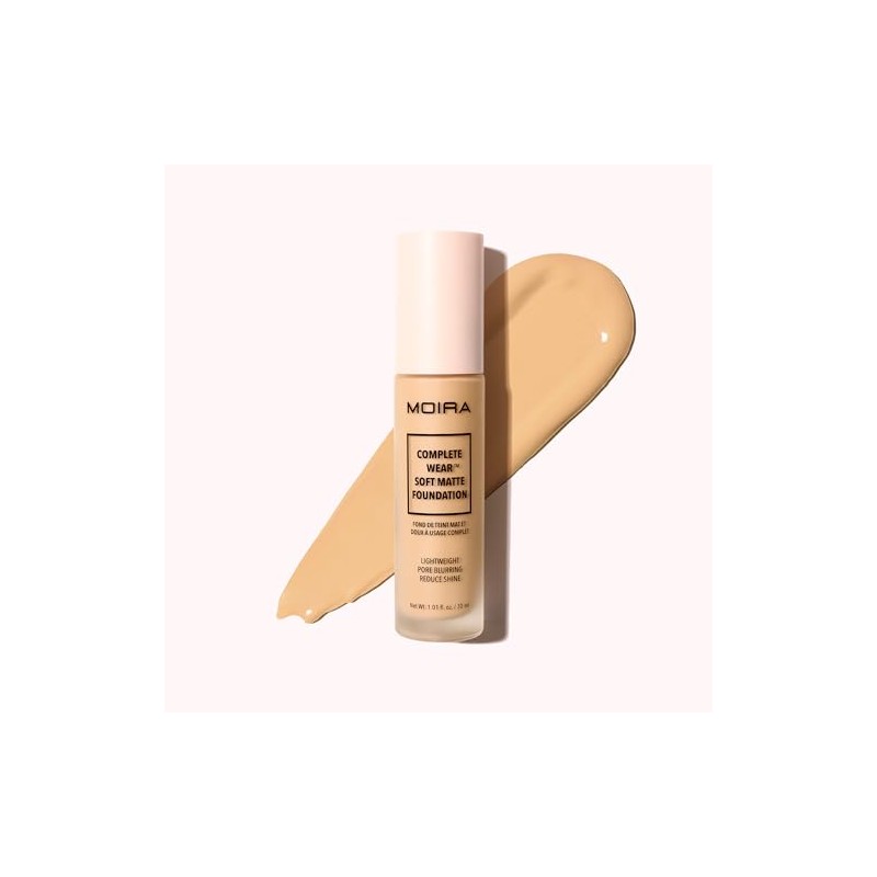Moira Base De Maquillaje Liquida Complete Wear Soft Matte Foundation