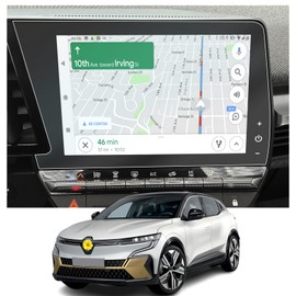 CDEFG Kompatibel mit Renault Austral/Megane E-Tech Hybrid 2024 2022 2023 Navigation Schutzfolie ETech 4H Kratzfest 12 Zoll GPS Displayschutzfolie Navi Folie Austral ETech Zubehör 2 Stück