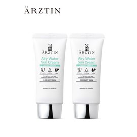 Erztin 에르쯔틴 2개 구성에어리 워터 선크림 듀오 SPF50+ PA++++ Ertzin Duo Airy Water Sunscreen Set SPF50+ PA++++