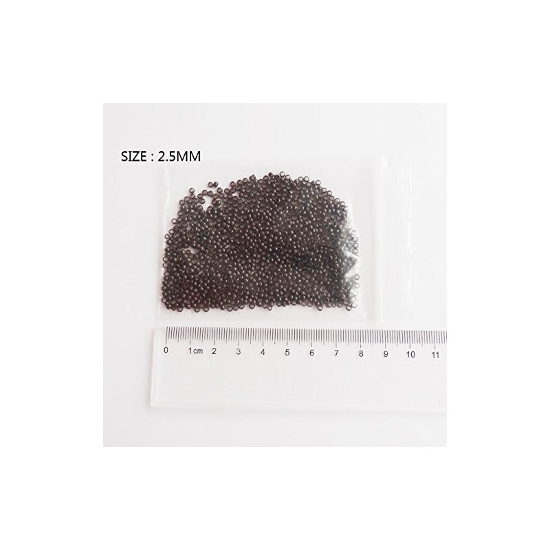 Nano Copper Micro Rings Dreadlock Beads Microlink nano micro tube
