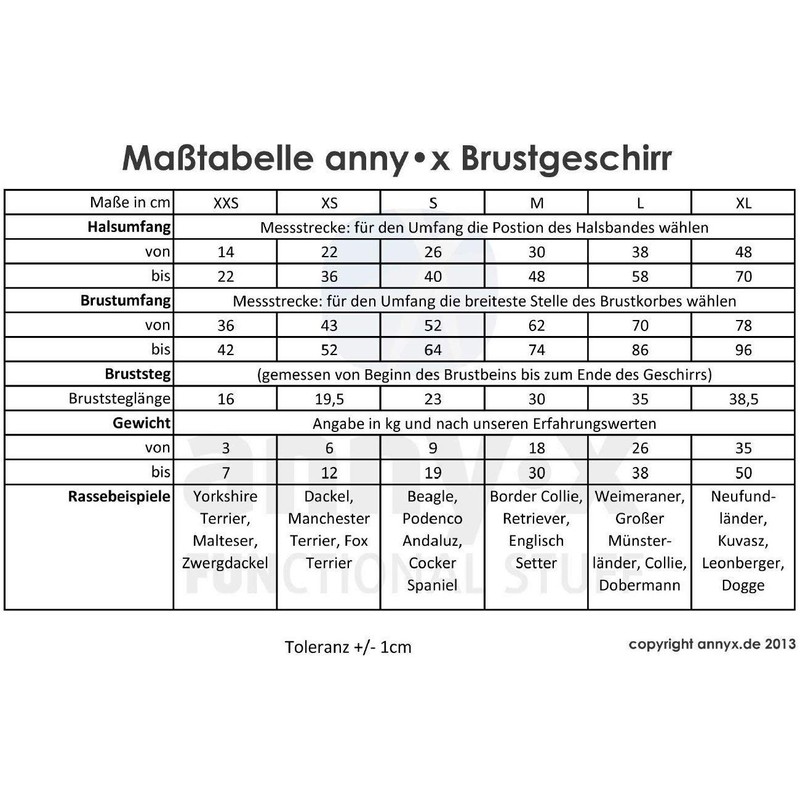 annyx Fun Chest Harness Brown/Brown (XS)