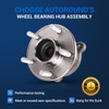 Autoround 512496 Rear Wheel Bearing and Hub Assembly Compatible with