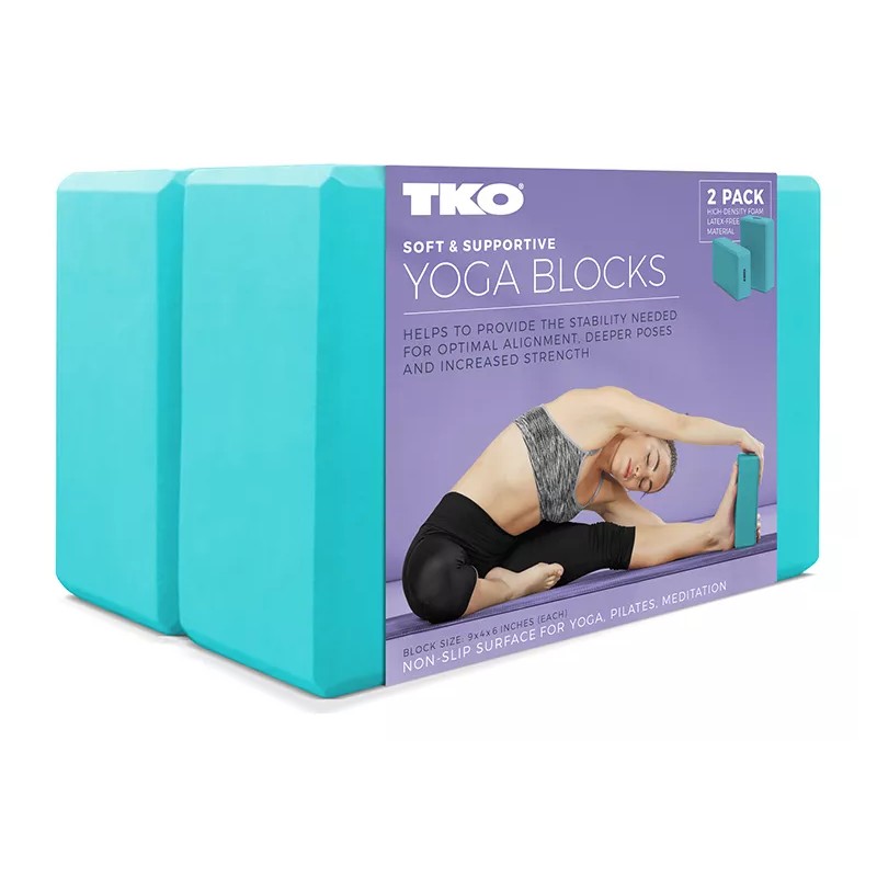 TKO Juego De Bloques De Yoga Set De 2 Piezas