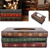 Book Shaped Tissue Box Home Decoration Storage Props Office Ornaments