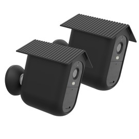 HOLACA Silikonhülle kompatibel mit Arlo Essential 2 XL, wasserdicht, weich, leicht, langlebig Silikonhülle, 2 Stück (Kamera Nicht enthalten)