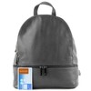 modamoda de T137 ital Women's Leather Backpack - Grey -