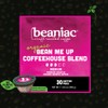 beaniac Organic Bean Me Up Coffeehouse Blend, Medium Roast, Single