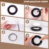 WCIC 32 PCS Curtain Grommets 40mm Roman Ring Inner Diameter